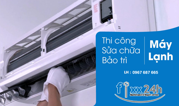 Chọn Dịch Vụ Vệ Sinh Bảo Trì Máy Lạnh Ở Fixx24. Tại sao không?