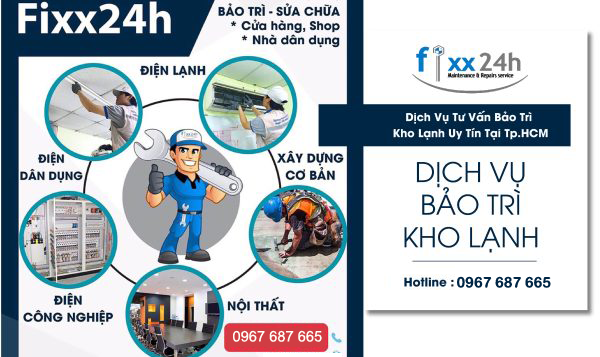 Dịch Vụ Bảo Trì Kho Lạnh Của Fixx24h